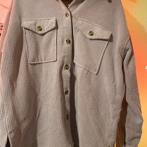 Forever 21 shacket lavender